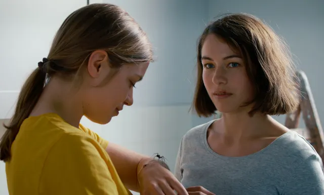 The Girl and the Spider-Image
